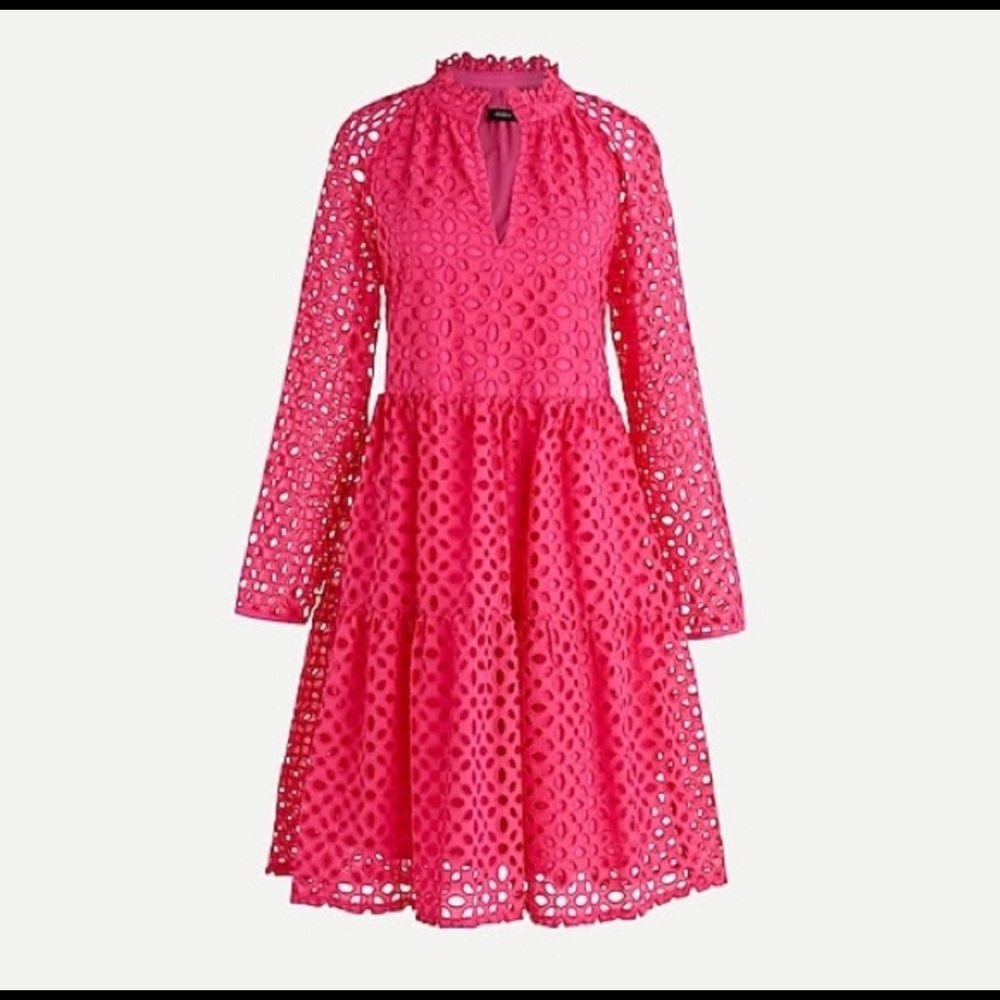 J Crew eyelet dress